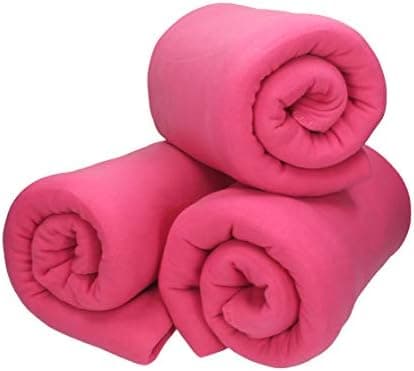 Betz Fleecedecke – weiche Wohndecke & Kuscheldecke – fürs Sofa & Bett – flauschig, leicht, wärmend & pflegeleicht – lila