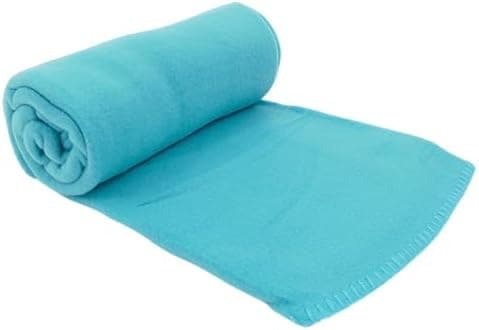 Uni Fleecedecke 130 x 170 cm Grau - Warm und bequem fürs ganze Jahr - Hochwertiger Materialwert - ![Hot-Search-Keyword]