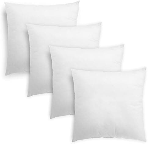 White OEKO-TEX STANDARD 100 atmungsaktiv waschbar Inlet Sofakissen 50 x 50 cm Bundesligaading