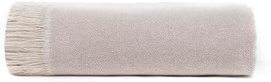 Todocama Mehrzweck-Tagesdecke - Überwurf für Bett und Sofa, cremefarben (125 x 180 cm) | Jarapas | Haushaltsgeräte | cre