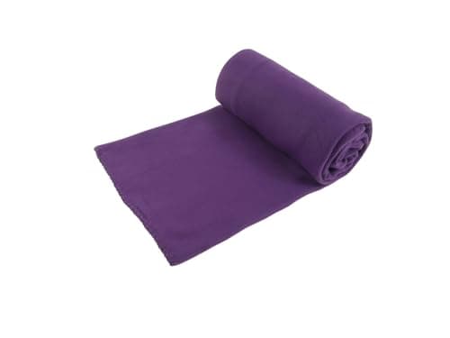 Uni Fleecedecke 130 x 170 cm Grau - Warm und bequem fürs ganze Jahr - Hochwertiger Materialwert - ![Hot-Search-Keyword]