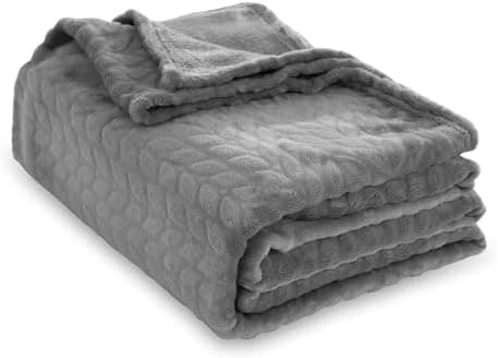Winthome Kuscheldecke Flauschig Weich für Kinder geeignet, Warme Couchdecke Pflegeleicht, Kuschelige Fleecedecke für all