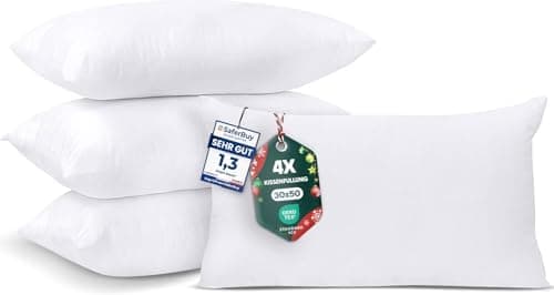 Utopia Bedding 2er Set Weiß - Innenkissen Füllkissen OEKO-TEX STANDARD 100