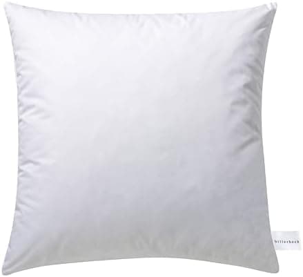Billerbeck weiches Kuschelkissen D/F - perfekt fürs Wochenende - 40 x 40 cm - Daunen und Federn Mischung