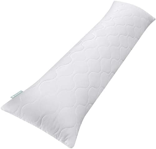 Gentle North Kopfkissen (40x40 cm) - 2er Set - Weiß für Bett und Deko - Ökotex - Waschbar - Reißverschluss für Füllung