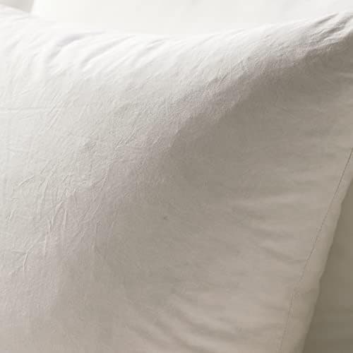 IKEA FJÄDRAR Kissenauflage Off-White 50 x 50 cmedmatischComfortAlt BECOTH-Wäschereiguts thói quen