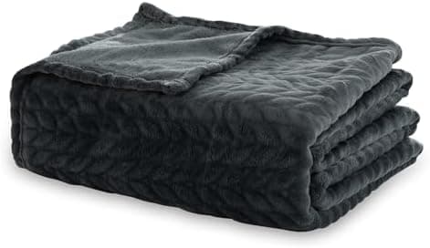 Winthome Kuscheldecke Flauschig Weich für Kinder geeignet, Warme Couchdecke Pflegeleicht, Kuschelige Fleecedecke für all