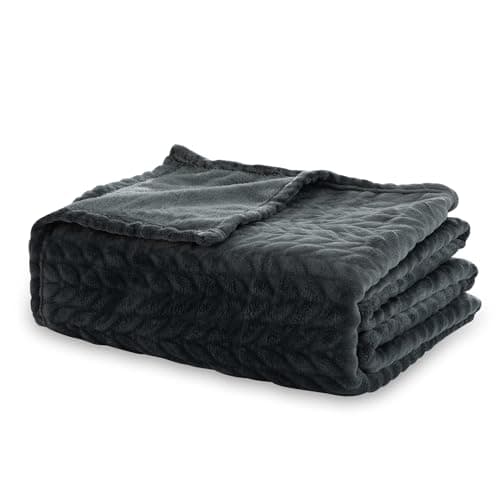 Winthome Kuscheldecke Flauschig Weich für Kinder geeignet, Warme Couchdecke Pflegeleicht, Kuschelige Fleecedecke für all