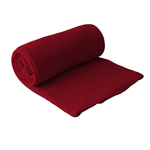 Uni Fleecedecke 130 x 170 cm Grau - Warm und bequem fürs ganze Jahr - Hochwertiger Materialwert - ![Hot-Search-Keyword]