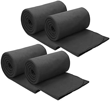Betz Fleecedecke – weiche Wohndecke & Kuscheldecke – leicht, warm & pflegeleicht – Farbe Petrol 130x170 cm 180g/m²