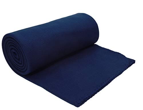 Betz Floßfleecedecke – Weiche & Kuschelig – Ideal für Wohnraum und Sofa – Leicht und wärmend – Farbe Dunkelrot 130x170 c