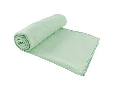 Uni Fleecedecke 130 x 170 cm Grau - Warm und bequem fürs ganze Jahr - Hochwertiger Materialwert - ![Hot-Search-Keyword]