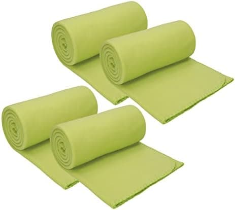 Betz Fleecedecke – weiche Wohndecke & Kuscheldecke – leicht, warm & pflegeleicht – Farbe Petrol 130x170 cm 180g/m²