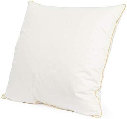 Federkissen 50x50 cm | 700g Federn 100% OekoTex Zertifikat | Baumwollbezug