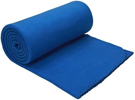 Betz Floßfleecedecke – Weiche & Kuschelig – Ideal für Wohnraum und Sofa – Leicht und wärmend – Farbe Dunkelrot 130x170 c