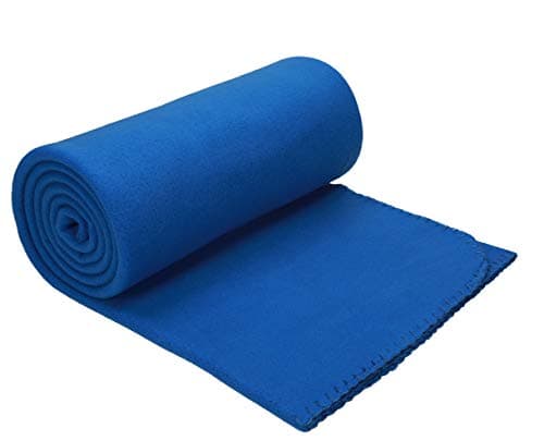 Betz Floßfleecedecke – Weiche & Kuschelig – Ideal für Wohnraum und Sofa – Leicht und wärmend – Farbe Dunkelrot 130x170 c