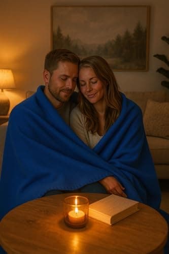 Betz Fleecedecke – weiche Wohndecke & Kuscheldecke – fürs Sofa & Bett – flauschig, leicht, wärmend & pflegeleicht – lila