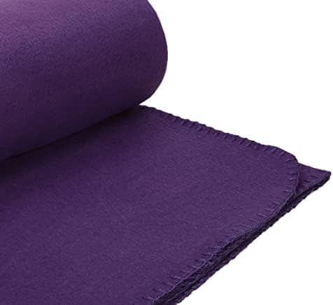 Betz Fleecedecke – weiche Wohndecke & Kuscheldecke – leicht, warm & pflegeleicht – Farbe Petrol 130x170 cm 180g/m²