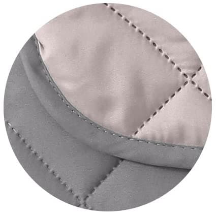 Wometo Microfaser Sommer Steppbett OekoTex - grün und hellgrün Kochfest -ideal für Camping und heiße Tage - 200x200 - oh