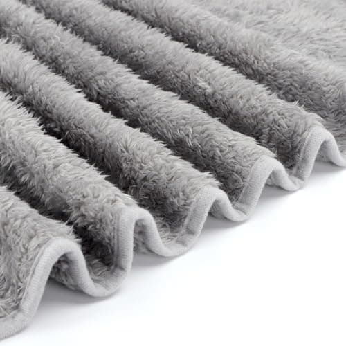 Nobleza Weiche Fleecedecke für Hund und Katze, Waschbar, Warm und Komfortabel - Grau 100x80cm  
Nobleza Waschbare Hunded