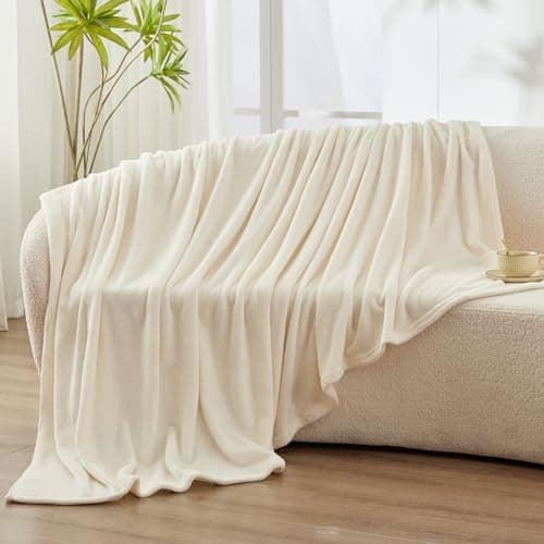 Kuscheldecke WAVVE Flauschig Warm - Sofadecke 150x200 cm Weich für Wohnraum Couchdecke GrauXL