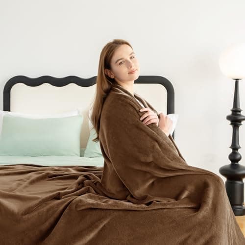 Kuscheldecke WAVVE Flauschig Warm - Sofadecke 150x200 cm Weich für Wohnraum Couchdecke GrauXL