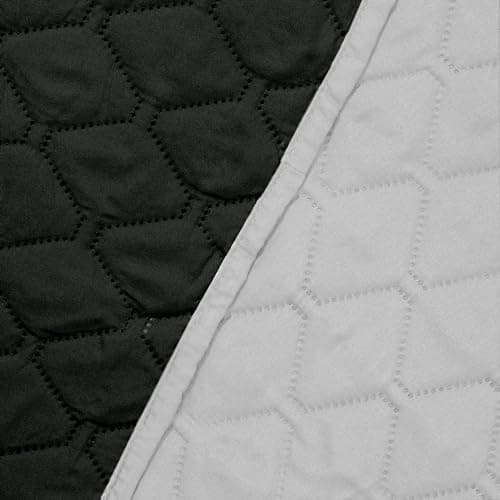 DecoKing Tagesdecke 260 x 280 Steel Silver Grey Dimgray Zweiseitig Pflegeleicht Axel
