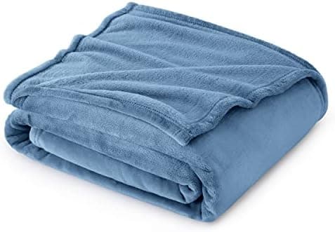 BEDSURE Wohndecke Warm Grau - Weich, Fleecedecke für Frauen, Couch Überwurf 150x200cm
