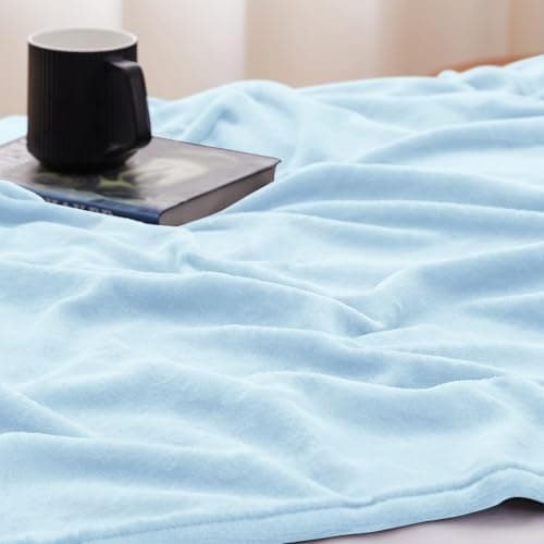 CozyLux Kuscheldecke Flauschig für 4 Jahreszeiten - Weich/Warm/Leicht - Sofa/Bett/Couch 150x200cm Grau
