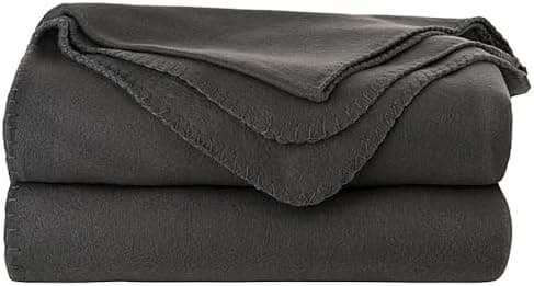 Tarrington House Anthrazit Fleecedecke 150x200cm Kinderzimmer Kuscheldecke + 1 HL Kauf Notizblock