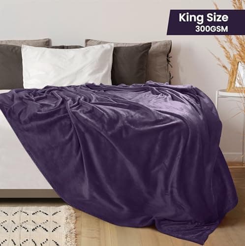 Utopia Bedding Kuscheldecke flauschig Warm für Winter und Sofa