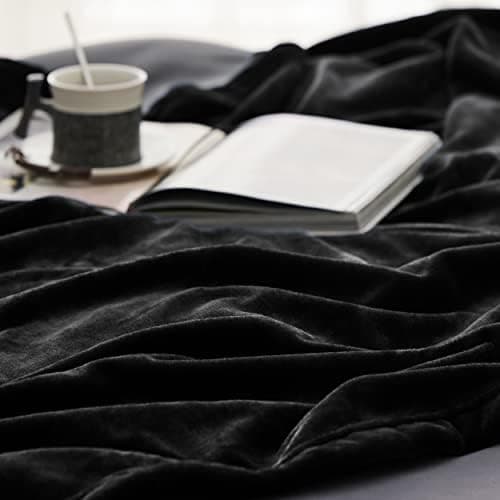 BEDSURE Wohndecke Warm Grau - Weich, Fleecedecke für Frauen, Couch Überwurf 150x200cm