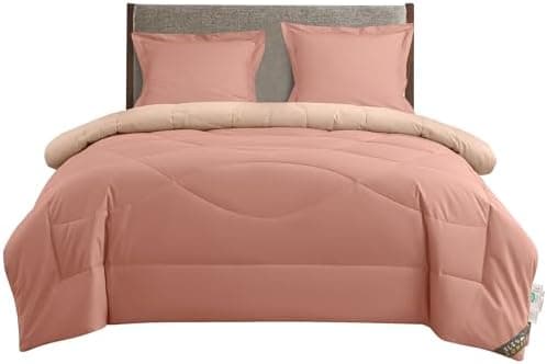 Oeko-TEX Zertifiziert_sleep komfortabel 4-jahreszeiten Bettdecke 135x200 Washbar Baumwolle & Mikrofaser Atmungsaktiv + K