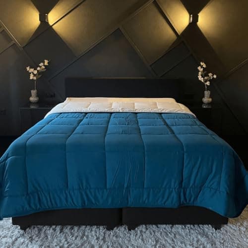 Zelesta Easybed 135x200 Bettendecke 4 Jahreszeiten - Perfect für Alle Altersgruppen im Haus - Waschbare Steppdecke ohne