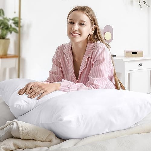 Utopia Bedding 2er Set Weiß - Innenkissen Füllkissen OEKO-TEX STANDARD 100