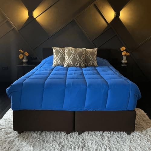 Zelesta Easybed 135x200 Bettendecke 4 Jahreszeiten - Perfect für Alle Altersgruppen im Haus - Waschbare Steppdecke ohne