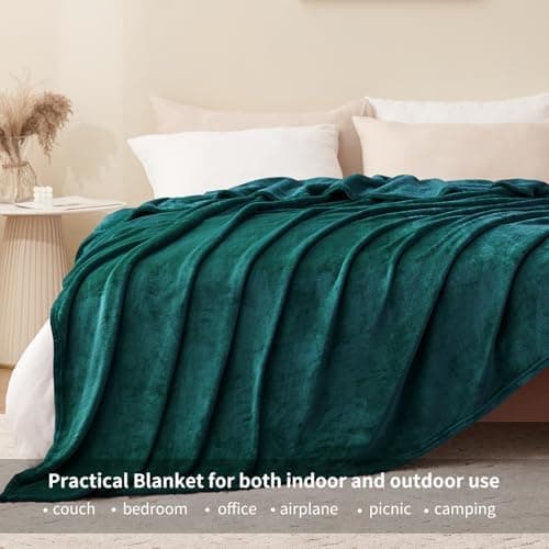 Aisbo Flauschig Warme Decke Rot für Winter - Kuschliges Wohnzimmer Blanket 130x150 cm OEKO-TEX