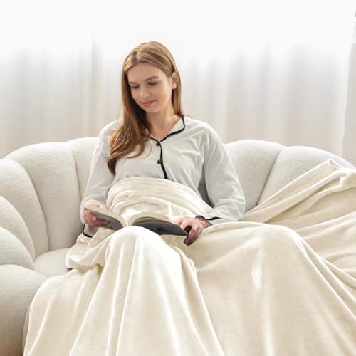 Kuscheldecke WAVVE Flauschig Warm - Sofadecke 150x200 cm Weich für Wohnraum Couchdecke GrauXL