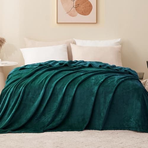 Aisbo Flauschig Warme Decke Rot für Winter - Kuschliges Wohnzimmer Blanket 130x150 cm OEKO-TEX