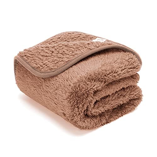 Nobleza Weiche Fleecedecke für Hund und Katze, Waschbar, Warm und Komfortabel - Grau 100x80cm  
Nobleza Waschbare Hunded