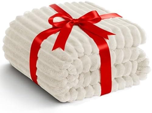 WAVVE Kuscheldecke Flauschig für Zimmer Deko, Sofadecke weicher Fleecedeckenausschnitt, Wohnraum Accessoire 130x150cm Gr