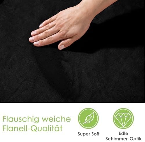 Heimtexland Kuscheldecke flauschig Oekotex warm Super Soft Decke 130x170 cm Bordeaux weinrot