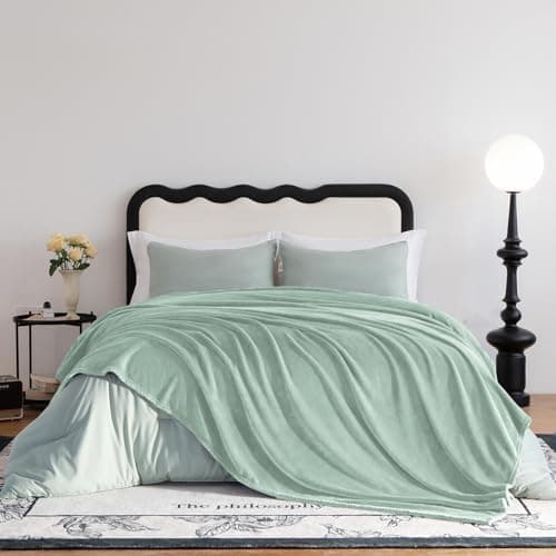 CozyLux Kuscheldecke Flauschig für 4 Jahreszeiten - Weich/Warm/Leicht - Sofa/Bett/Couch 150x200cm Grau