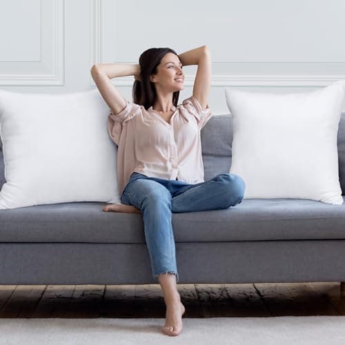 Utopia Bedding 2er Set Weiß - Innenkissen Füllkissen OEKO-TEX STANDARD 100