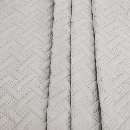 WOLTU Tagesdecke 220x240 cm Steppdecke, Ultraschall genäht, woholiberaler und hautfreundlich, für Sofa und Bett, Global