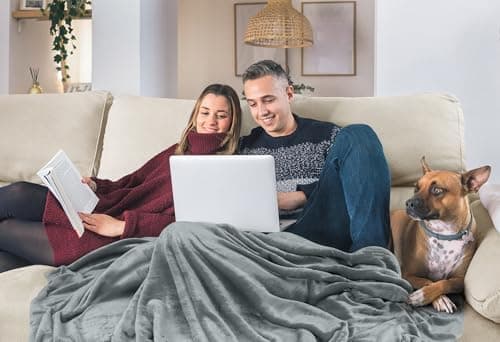 Utopia Bedding Kuscheldecke flauschig Warm für Winter und Sofa
