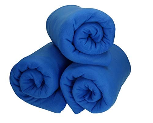 Betz Fleecedecke – weiche Wohndecke & Kuscheldecke – fürs Sofa & Bett – flauschig, leicht, wärmend & pflegeleicht – lila
