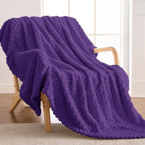 Vielit Ultraweiche Kuscheldecke Flauschig Rot – Warme & Gemütliche Couch & Sofadecke, Atmungsaktiv & Pflegeleicht, OEKO-