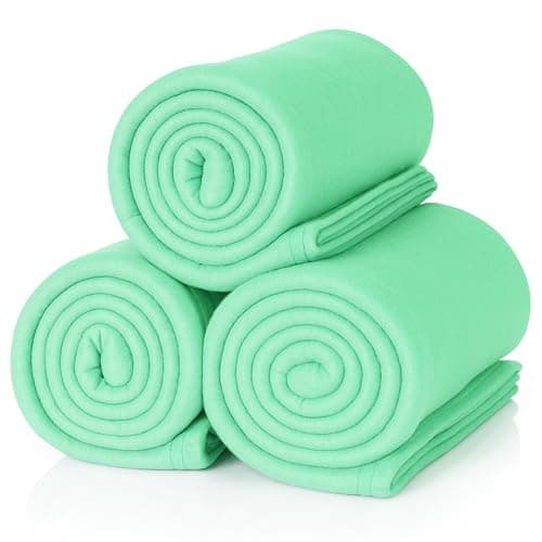 ALCLEAR Schokobraun Fleecedecken 130x160 cm, über 200 g/m2, SOFAGEDECKE DECKE Wohndecke Picknickdecke OEKO-TEX