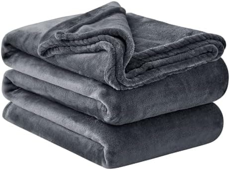 Aisbo Flauschig Warme Decke Rot für Winter - Kuschliges Wohnzimmer Blanket 130x150 cm OEKO-TEX